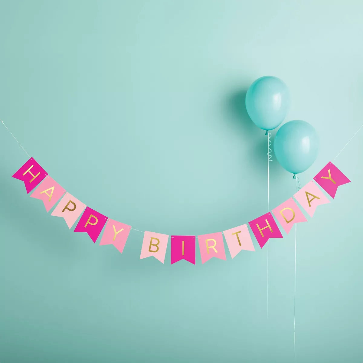 Hot Pink Happy Birthday Banner - Spritz™