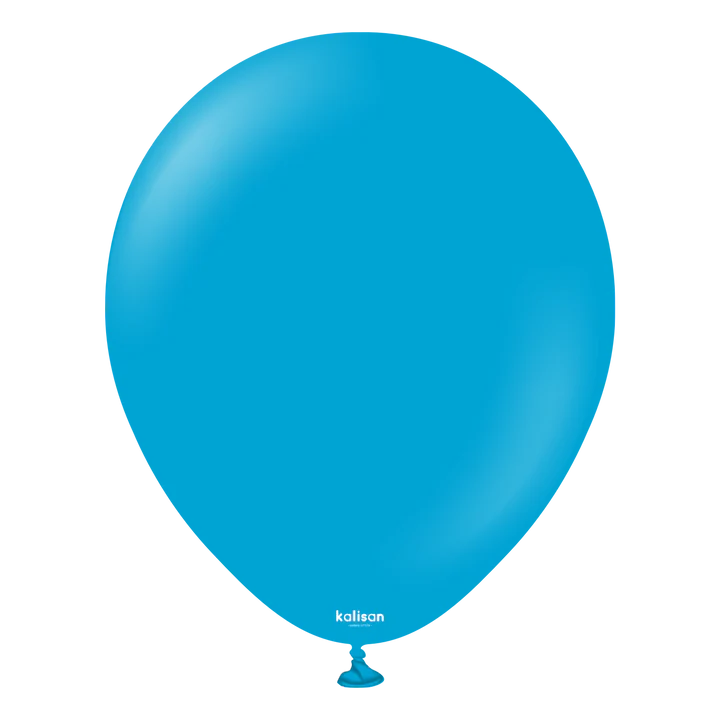 KALISAN LATEX STANDARD CARIBBEAN BLUE - 12", 100 PIECES
