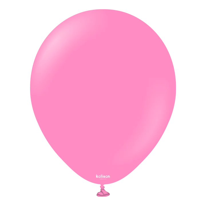 KALISAN LATEX STANDARD QUEEN PINK - 12", 100 PIECES