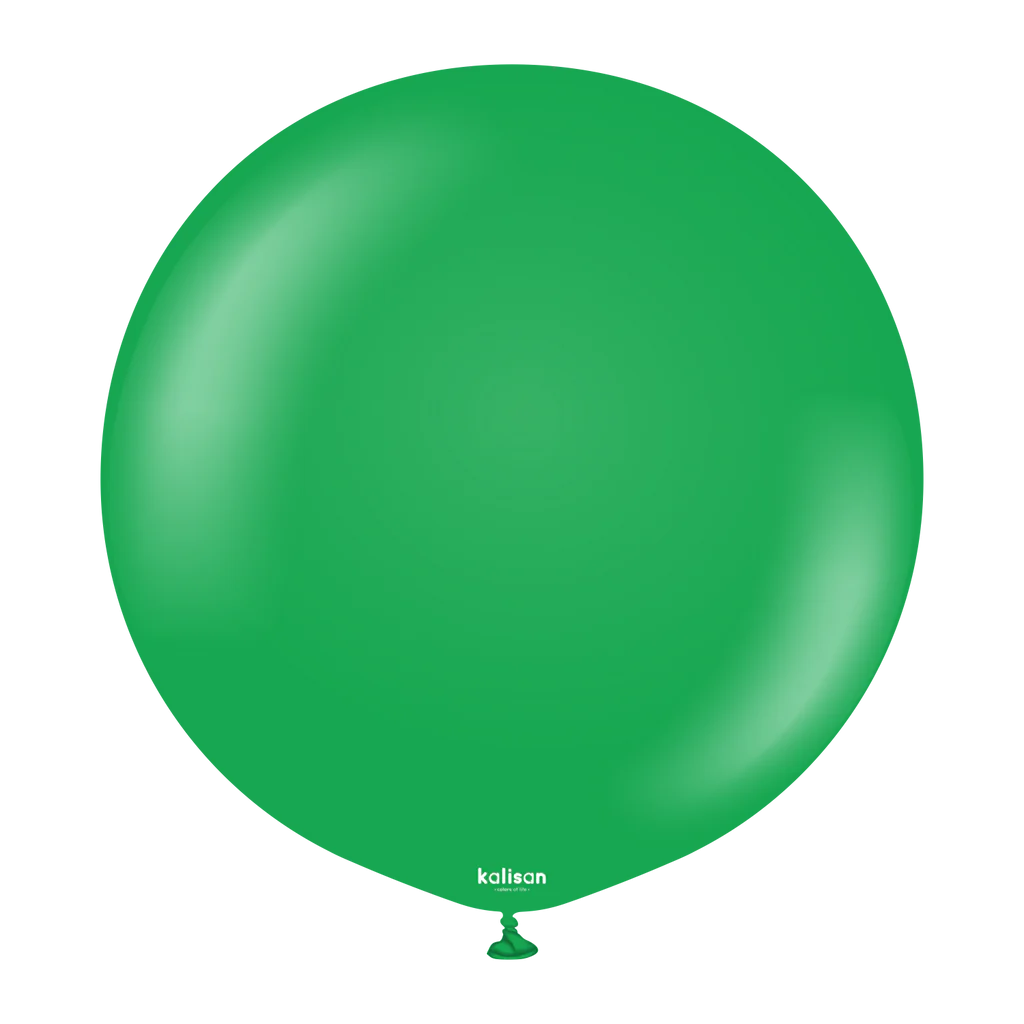 KALISAN LATEX STANDARD GREEN - 18", 25 PIECES
