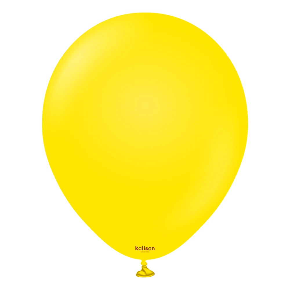 12 inch Kalisan Standard Yellow 100ct