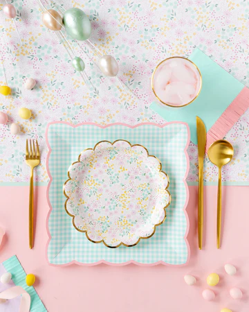 Home / GINGHAM PLATE SET