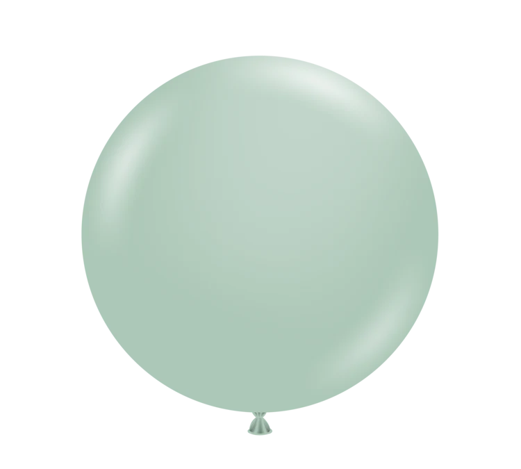 TUFTEX 24IN EMPOWER-MINT LATEX BALLOON 25CT