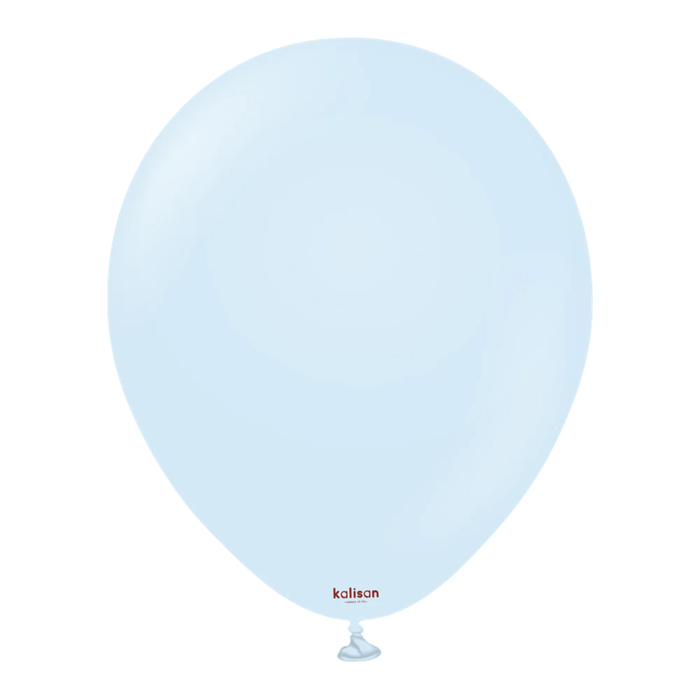 12 inch Kalisan Macaron Baby Blue 100ct