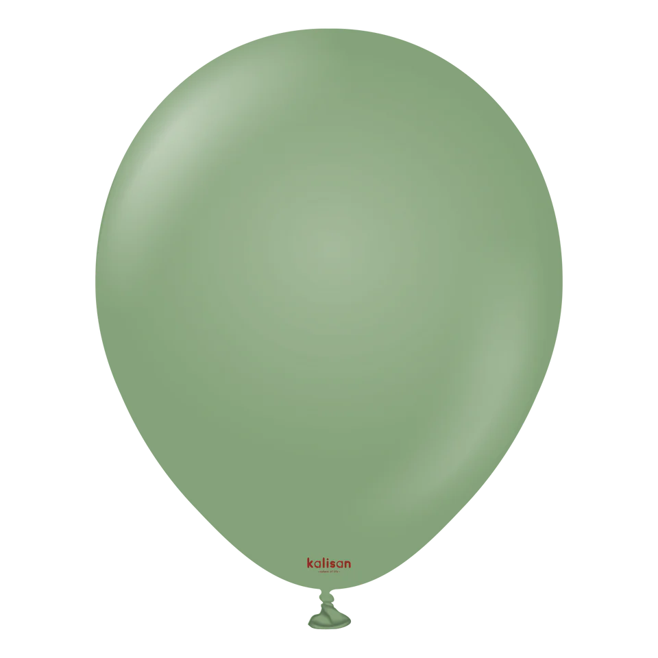 KALISAN LATEX RETRO EUCALYPTUS - 12", 100 PIECES