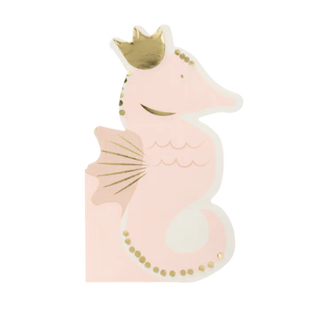 SEAHORSE SHAPED DINNER NAPKIN