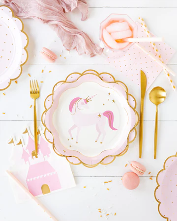 PRINCESS CASTLE SHAPED GUEST NAPKIN