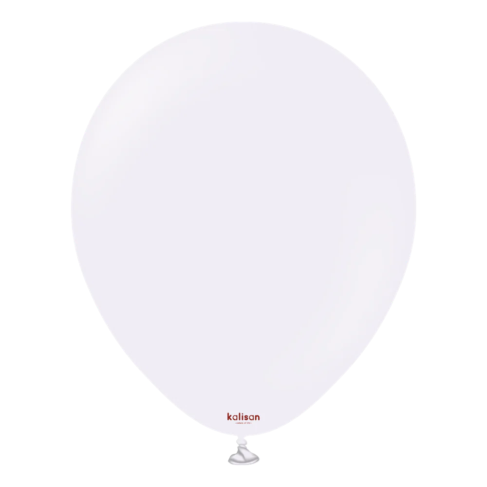 12 inch Kalisan Macaron Pale Lilac 100ct
