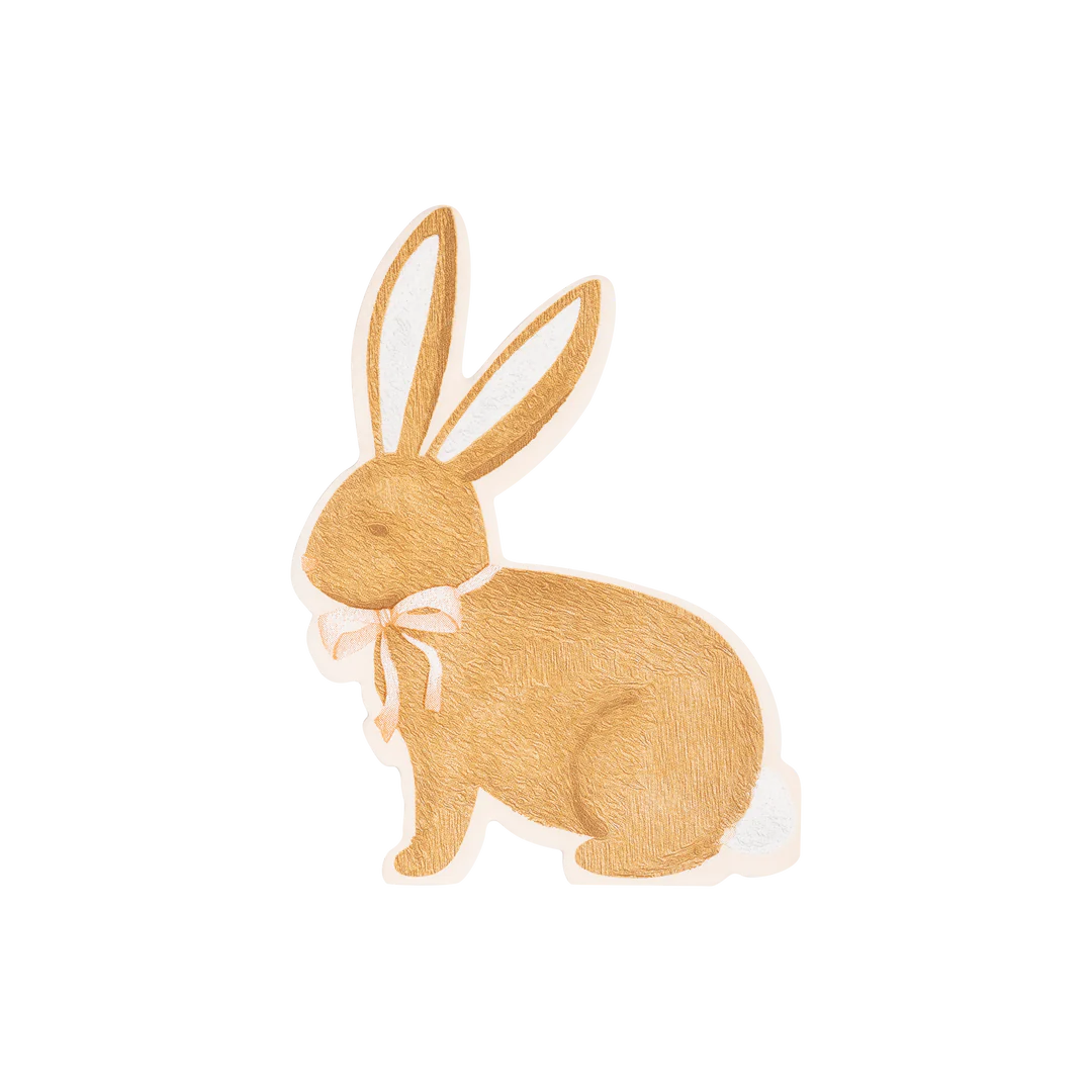 CCASIONS BY SHAKIRA - RABBIT SHAPED PAPER DINNER NAPKIN