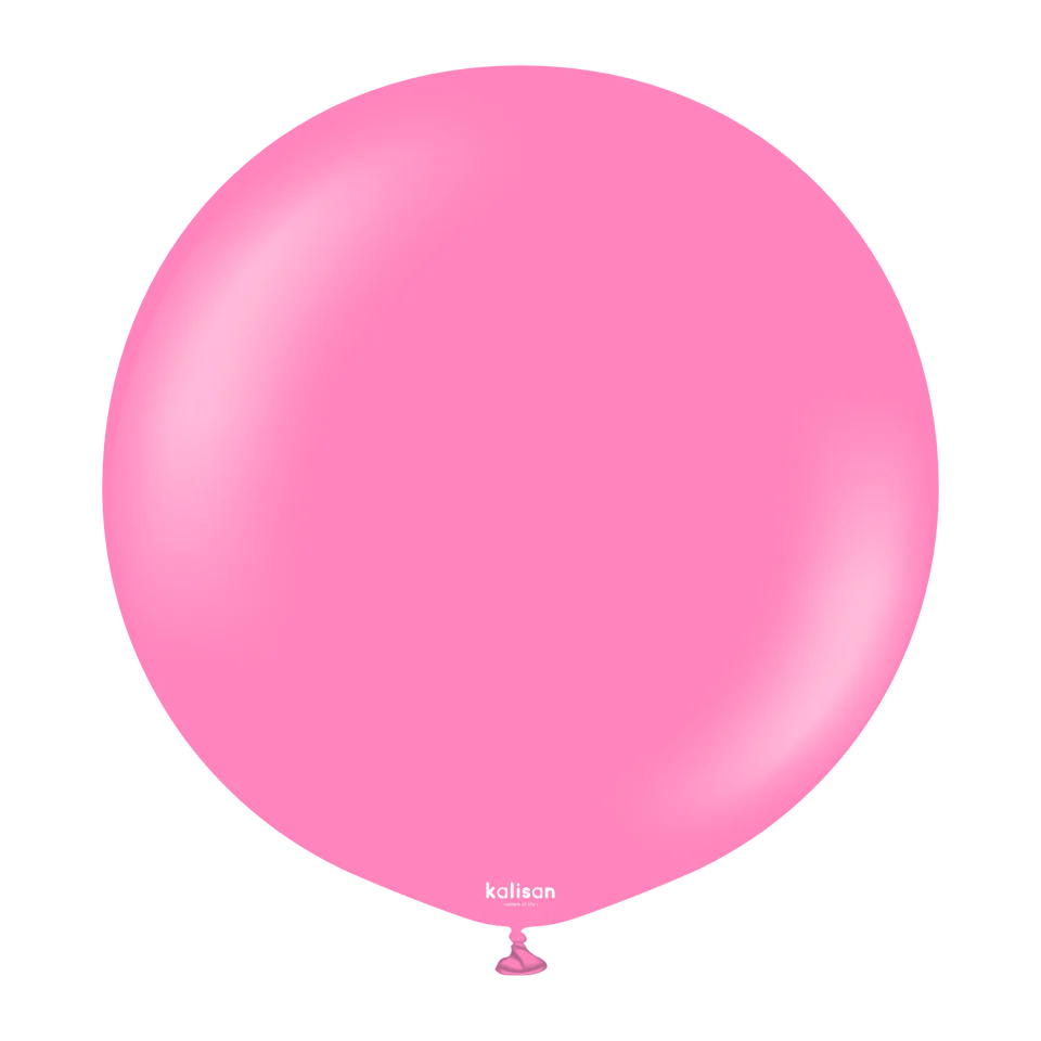 KALISAN LATEX STANDARD QUEEN PINK - 24", 2 PIECES