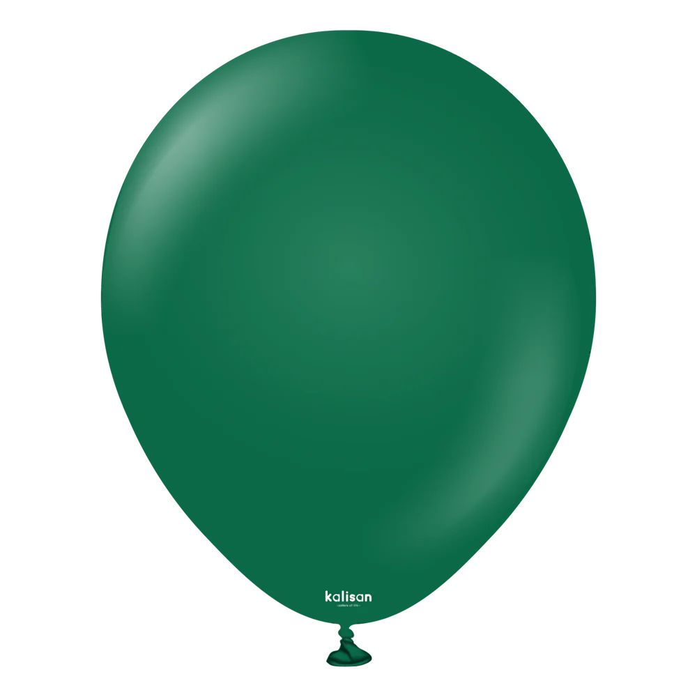 5 inch Kalisan Standard Dark Green 100ct