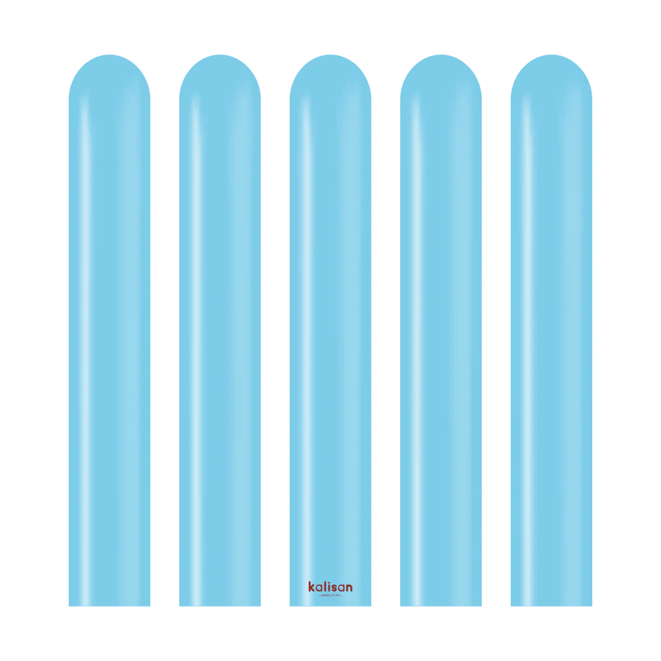 KALISAN NOZZLE UP STANDARD BABY BLUE - 260 MODELLING 2"/60", 50 PIECES
