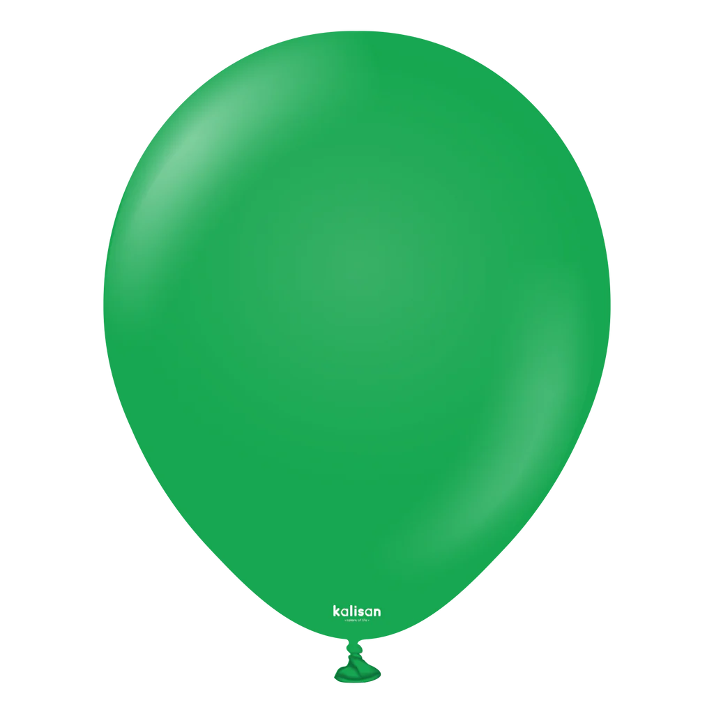 KALISAN LATEX STANDARD GREEN - 12", 100 PIECES