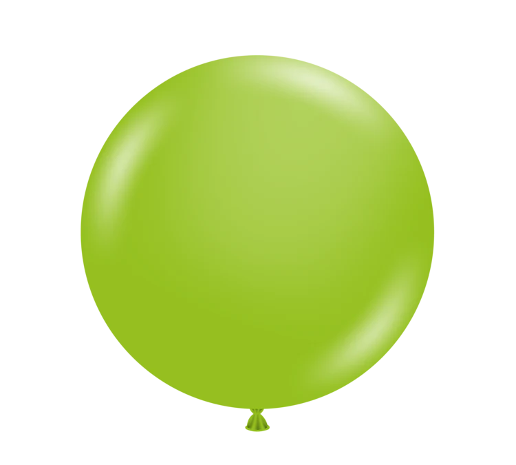 TUFTEX 5IN LIME GREEN LATEX BALLOONS 50CT