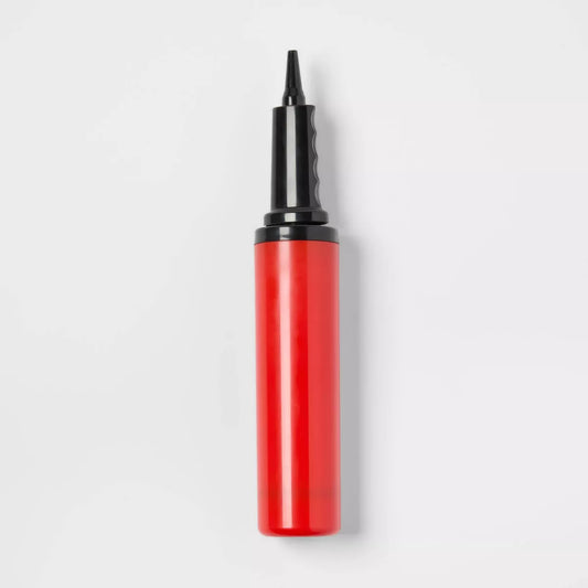 Manual Balloon Pump - Spritz™: Hand Pump for Balloons, Multicolor, Kids & Teens, Birthday Accessory