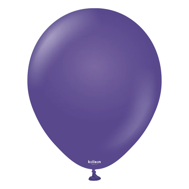 KALISAN LATEX STANDARD VIOLET - 12", 100 PIECES