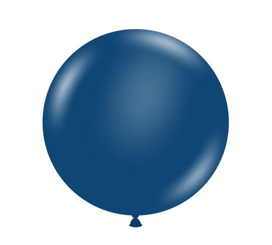 TUFTEX 5IN NAVY LATEX BALLOONS 50CT