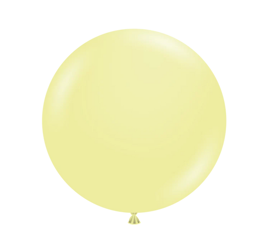 TUFTEX 5IN LEMONADE LATEX BALLOONS 50CT