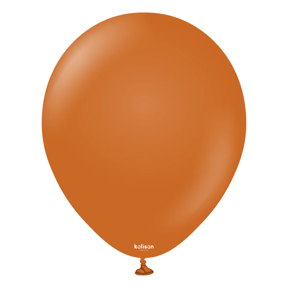 KALISAN LATEX RETRO RUST ORANGE - 5", 100 PIECES