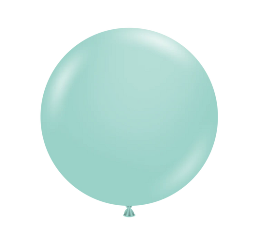TUFTEX 5IN SEA GLASS LATEX BALLOONS 50CT