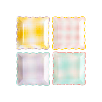 Home / GINGHAM PLATE SET