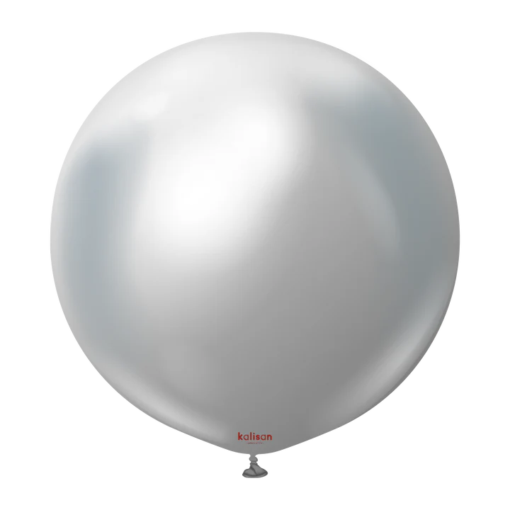 KALISAN LATEX MIRROR SILVER - 18", 25 PIECES