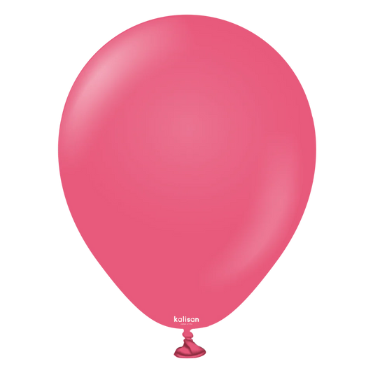 KALISAN LATEX STANDARD FUCHSIA - 5", 100 PIECES