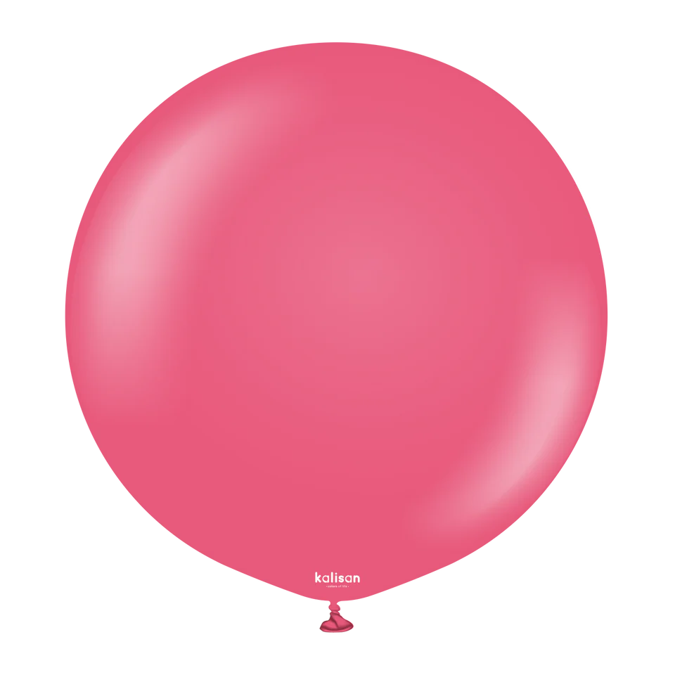 KALISAN LATEX STANDARD FUCHSIA - 18", 25 PIECES