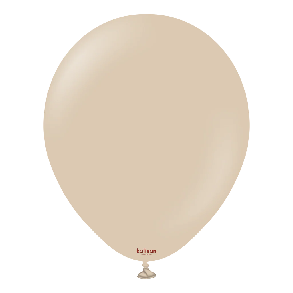 KALISAN LATEX STANDARD HAZELNUT - 12", 100 PIECES