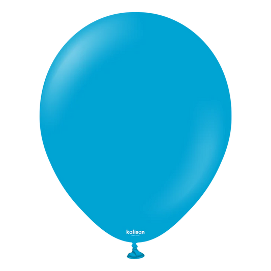 KALISAN LATEX STANDARD CARIBBEAN BLUE - 12", 100 PIECES