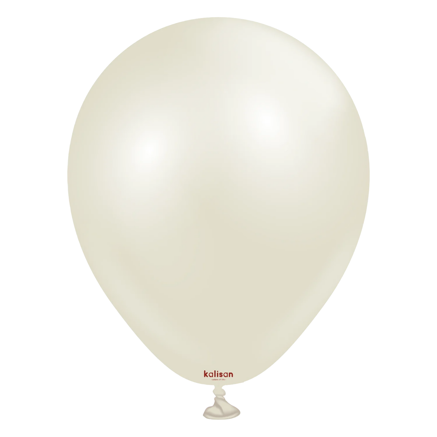 5 inch Kalisan Aura Ivory White 50ct
