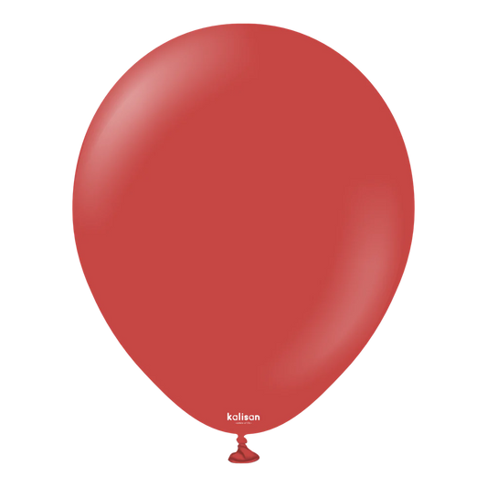 12 inch Kalisan Standard Deep Red 100ct