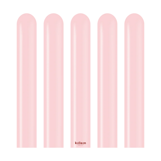 KALISAN NOZZLE UP MACARON PINK - 260 MODELLING 2"/60", 50 PIECES