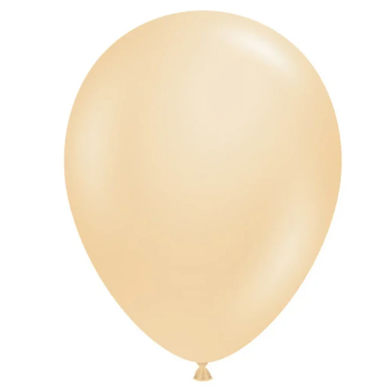 TUFTEX 11IN BLUSH LATEX BALLOON 100CT