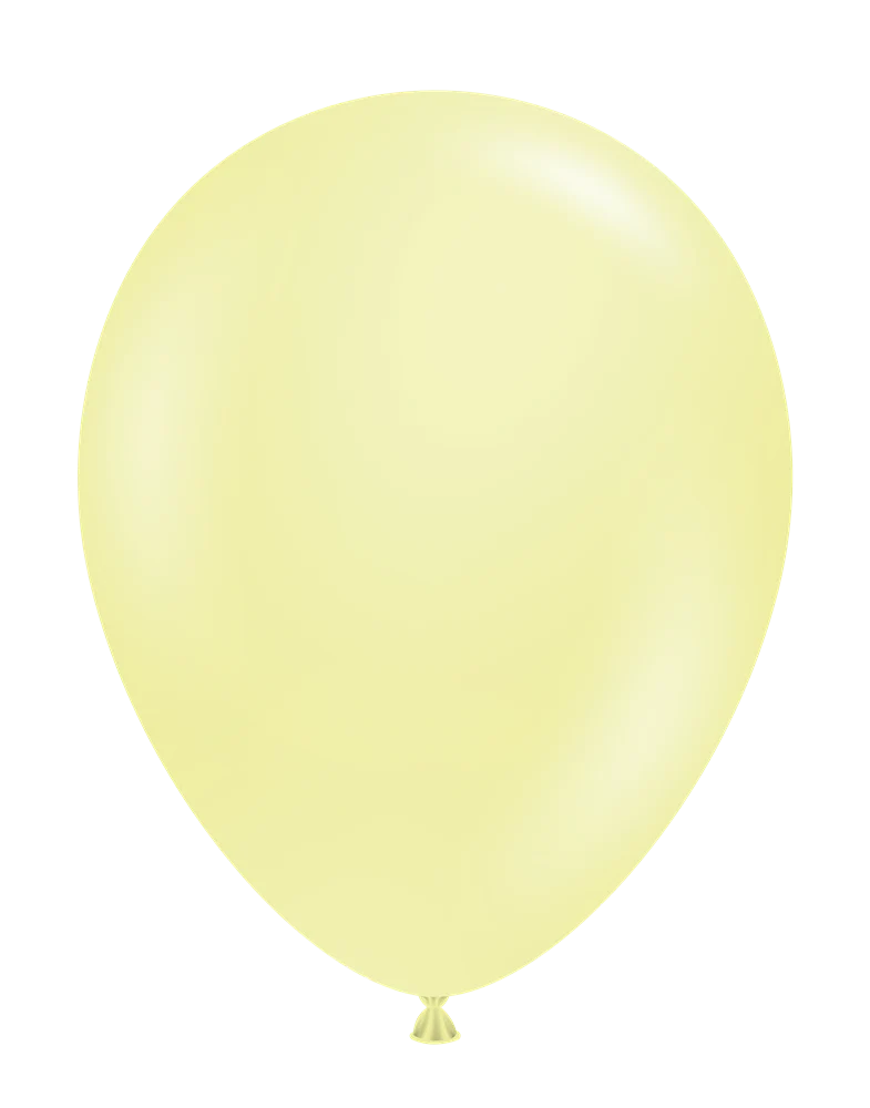 Tuftex Lemonade 11 inch Latex Balloons 100ct