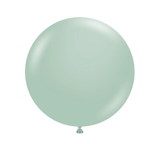 Tuftex Empower-Mint 17 inch Latex Balloons 50ct
