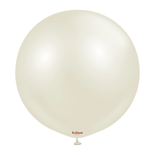 24 inch Kalisan Aura Ivory White 2ct