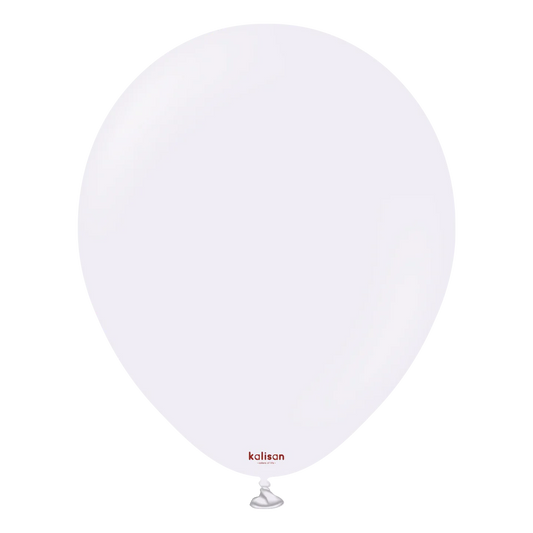 KALISAN LATEX MACARON PALE LILAC - 18", 25 PIECES