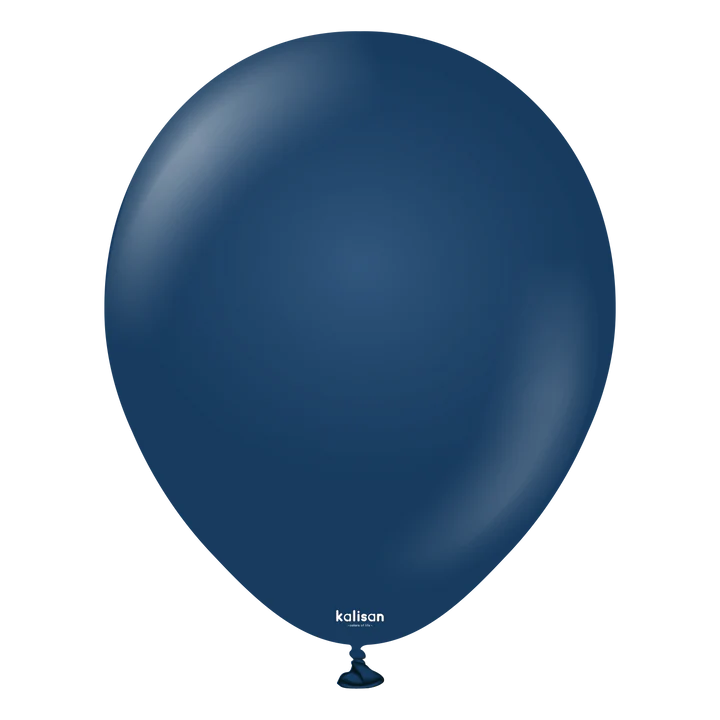 KALISAN LATEX STANDARD NAVY - 12", 100 PIECES