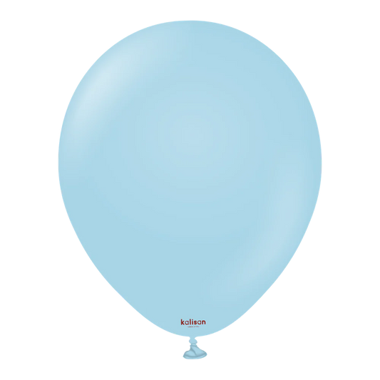 12 inch Kalisan Macaron Blue 100ct