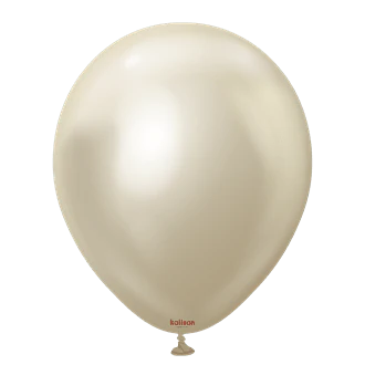5 inch Kalisan Mirror White Gold 100ct