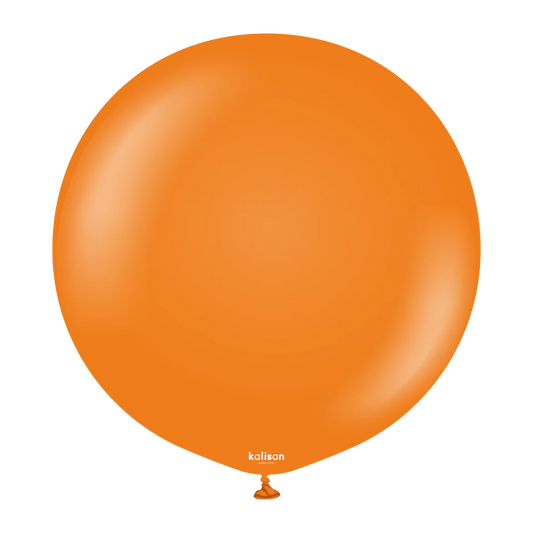 KALISAN LATEX STANDARD ORANGE - 18", 25 PIECES