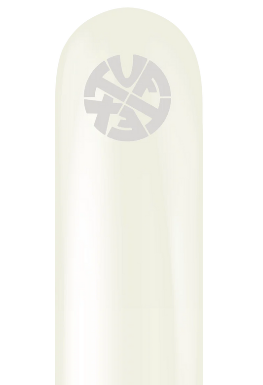 TUFTEX 260 WHITE TWISTING LATEX BALLOON 50CT