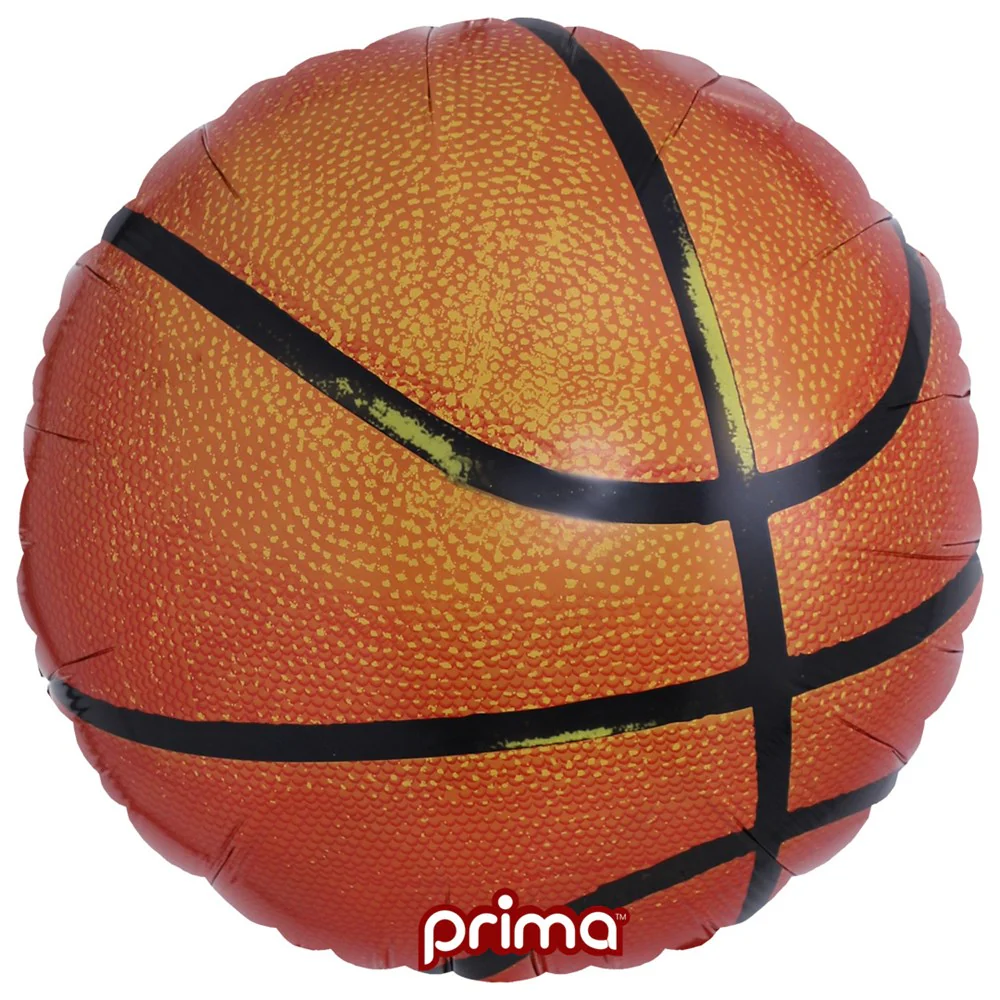 Prima Basketball 18 inch Foil Balloon 1ct