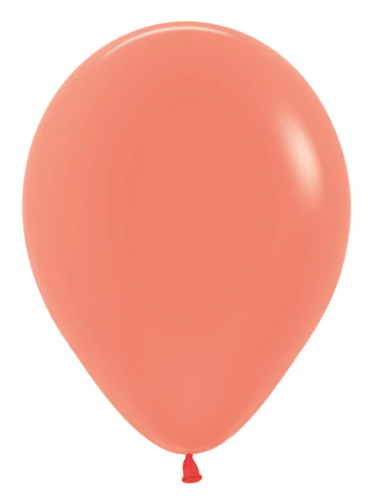 5 inch Sempertex Neon Orange Latex Balloons