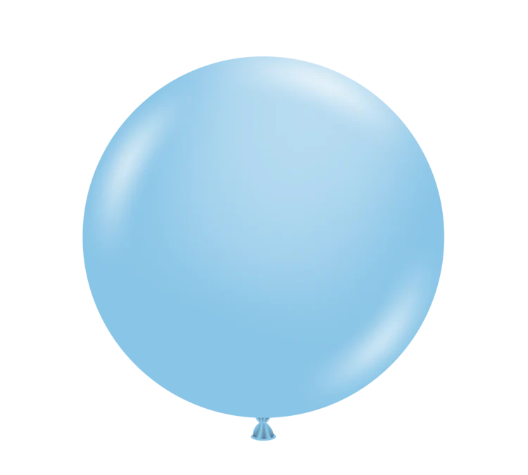 TUFTEX 5IN BABY BLUE LATEX BALLOONS 50CT