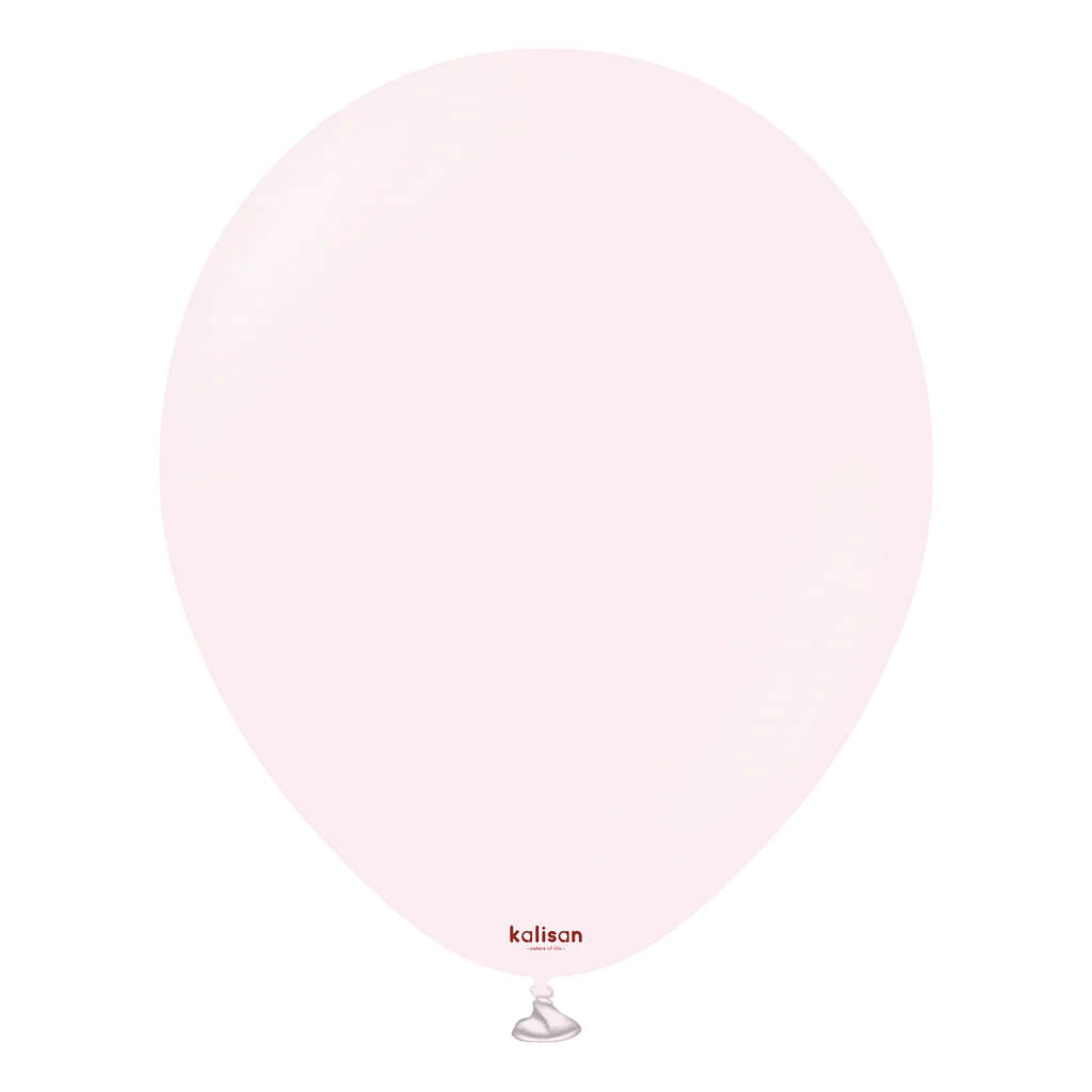 KALISAN LATEX MACARON PALE PINK - 12", 100PIECES