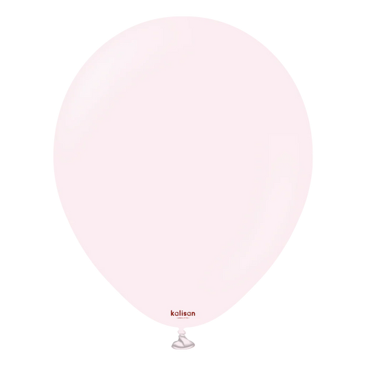 KALISAN LATEX MACARON PALE PINK - 12", 100PIECES