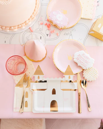 PRINCESS CASTLE SHAPED GUEST NAPKIN