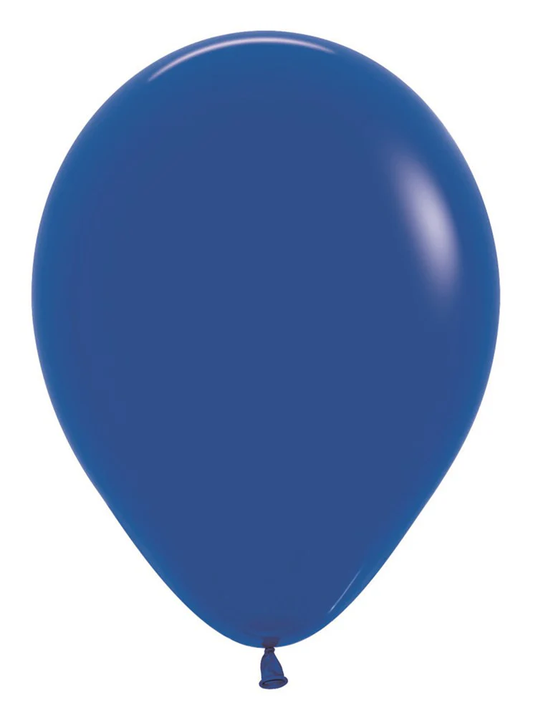 11 inch Sempertex Fashion Royal Blue Latex Balloons 100c